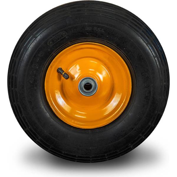 Колесо пневматическое резиновое 330 мм 13x4.00-6 TOR 1021178 поворотное резиновое колесо tor