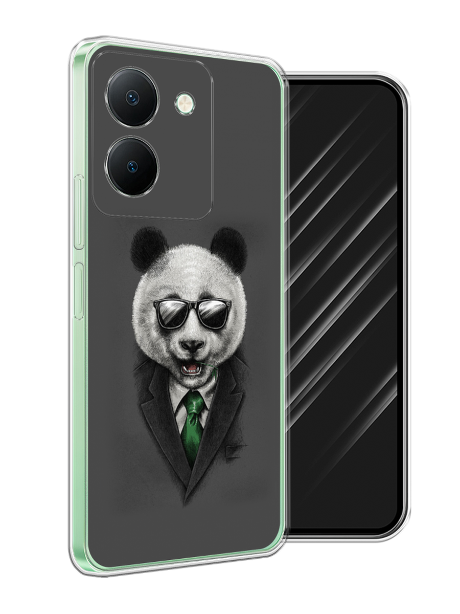 

Чехол Awog на Vivo Y27S "Деловая панда", Серый;зеленый, 269750-1
