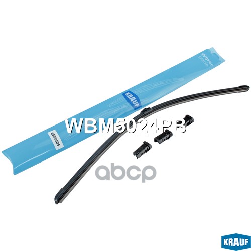

Щеткастеклоочистителябескаркасная Krauf wbm5024pb