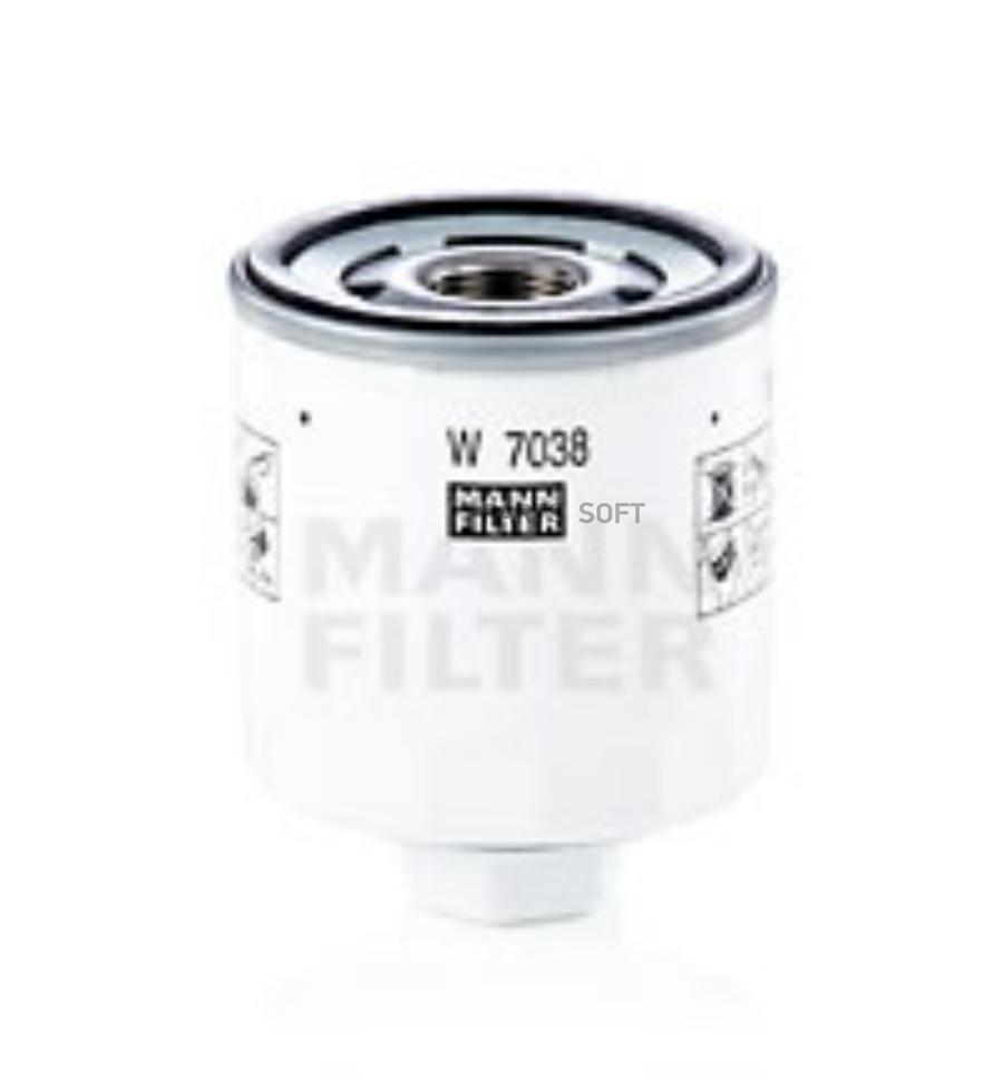 

MANN W7038 Фильтр масляный
