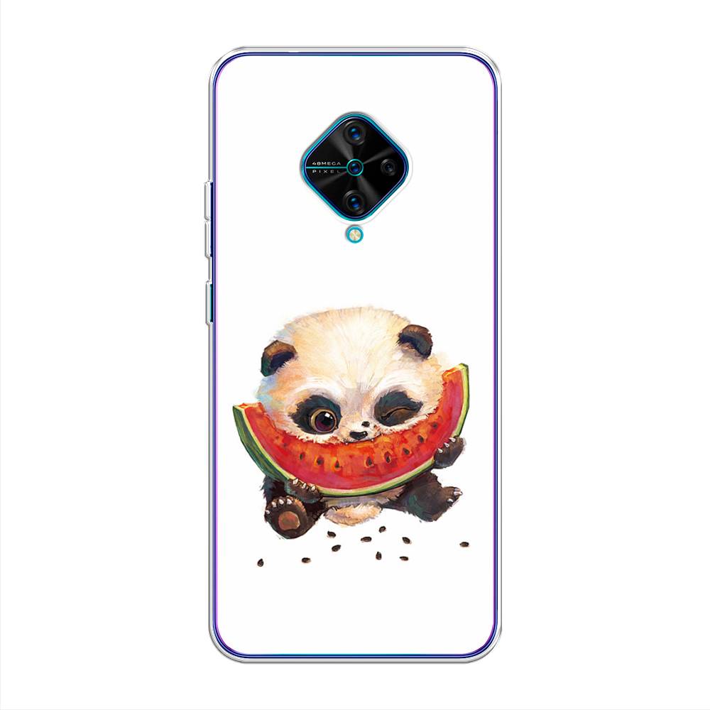 

Чехол Awog на Vivo V17 "Малыш панды с арбузом", Разноцветный, 261550-1