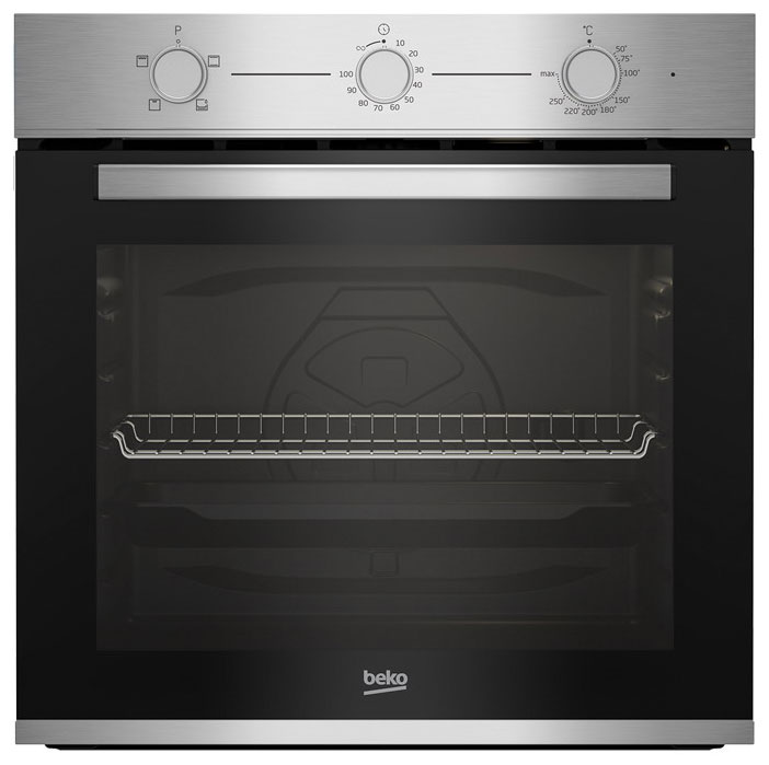 фото Встраиваемый электрический духовой шкаф beko bbic12100xd silver