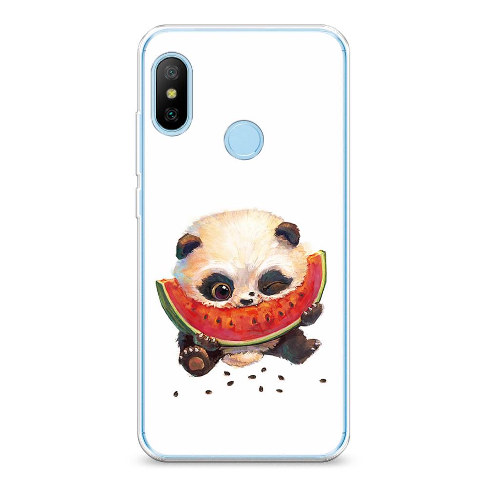

Чехол Awog на Xiaomi Mi A2 Lite "Малыш панды с арбузом", Разноцветный, 34250-1