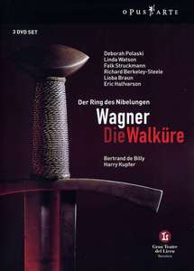 

Wagner: Die Walkure (Liceu, 2003). Richard Berkeley-Steele, Eric Halfvarson, Falk Struckma, 3 DVD