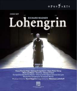 

Wagner: Lohengrin. Klaus Florian Vogt, Solveig Kringelborn, Waltraud Meier, Kent Nagano., 3 DVD