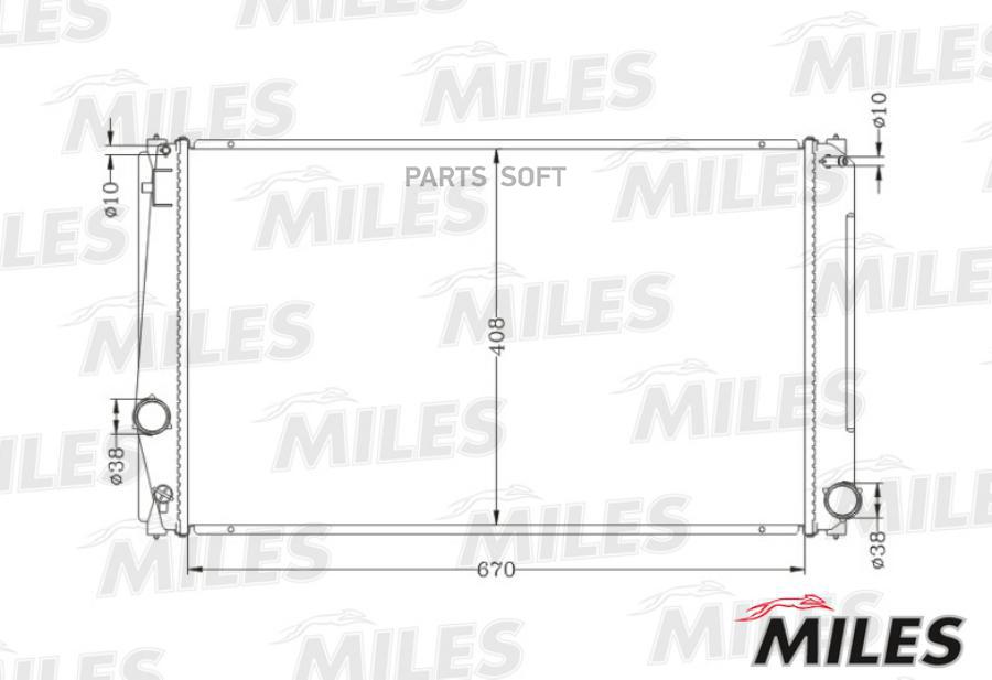 

MILES Радиатор MILES acrb360