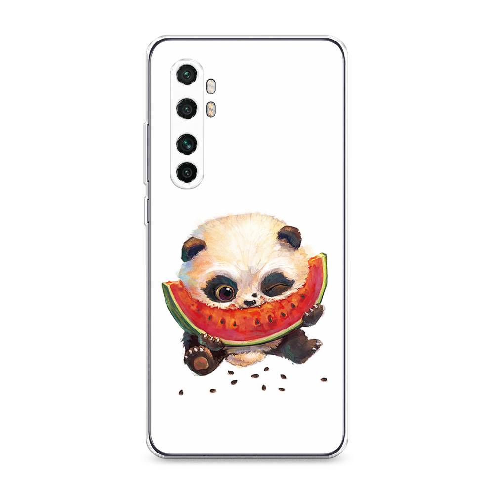 

Чехол Awog на Xiaomi Mi Note 10 lite "Малыш панды с арбузом", Разноцветный, 38450-1