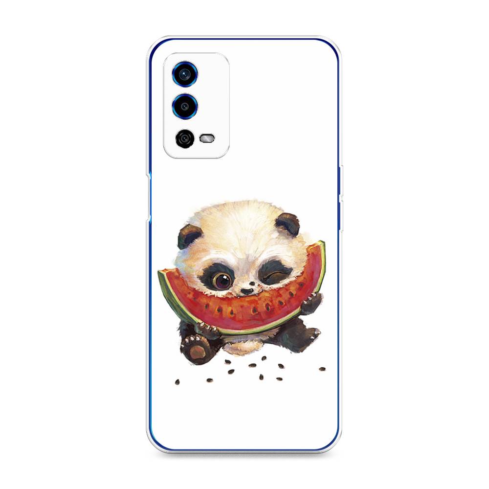 

Чехол Awog на Oppo A55 4G "Малыш панды с арбузом", Разноцветный, 259150-1