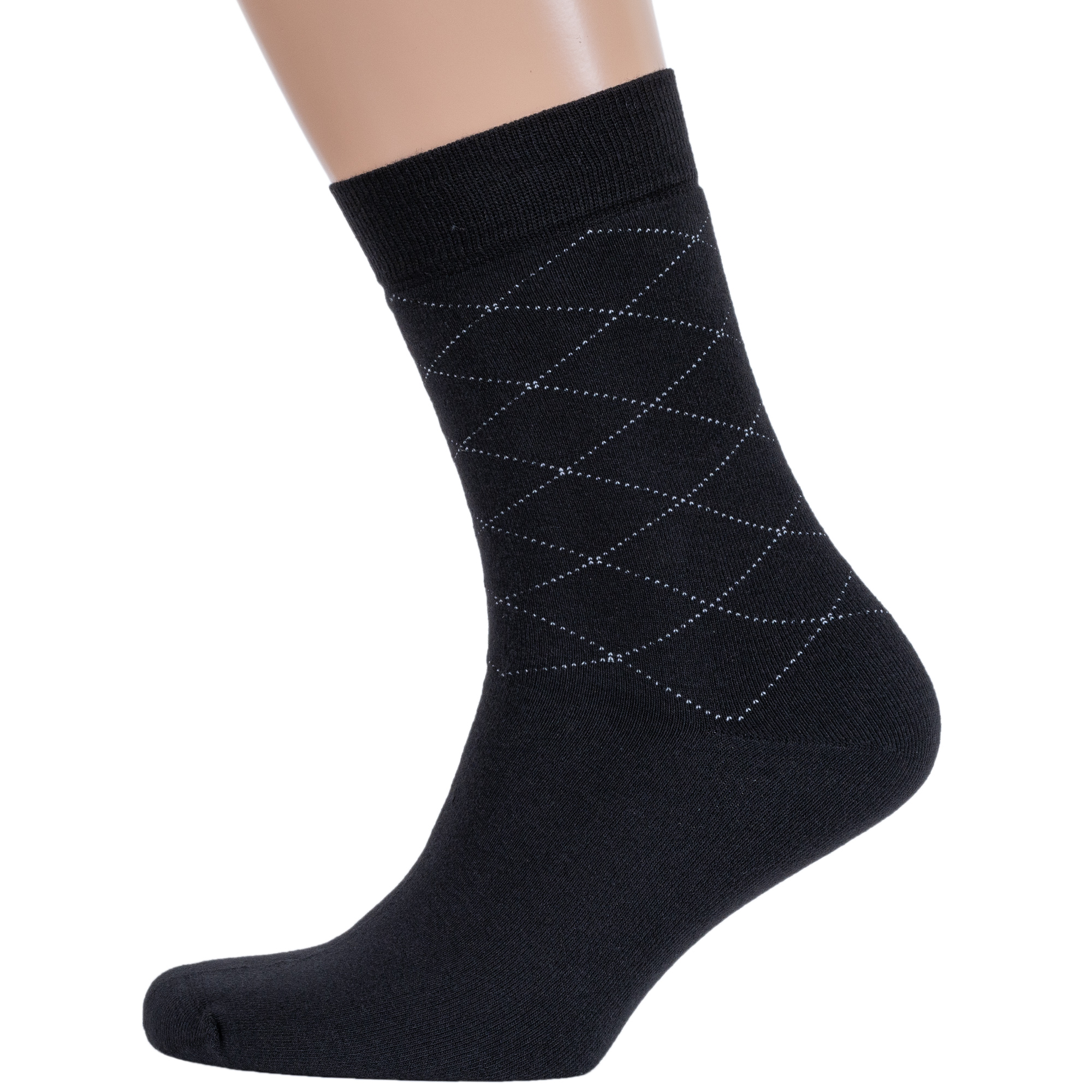 

Носки мужские Rusocks М3-33063 черные 27-29, Черный, М3-33063