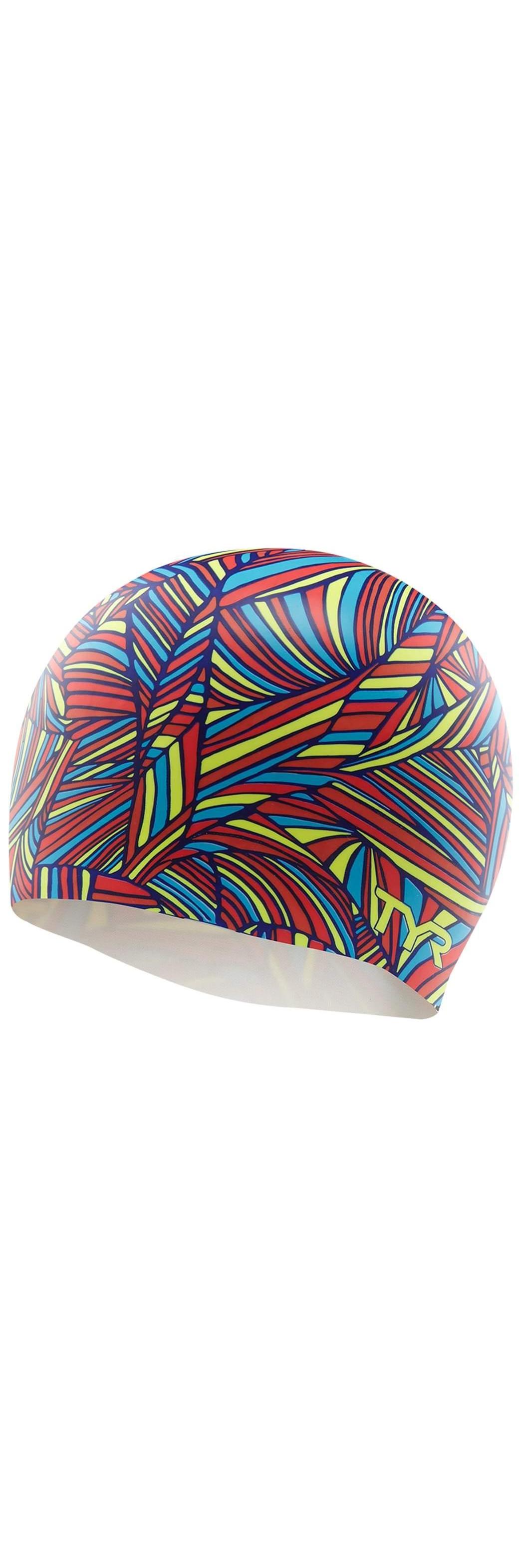 Шапочка Для Плавания Tyr Prism Silicone Swim Cap Мульти (Б/Р) 2023