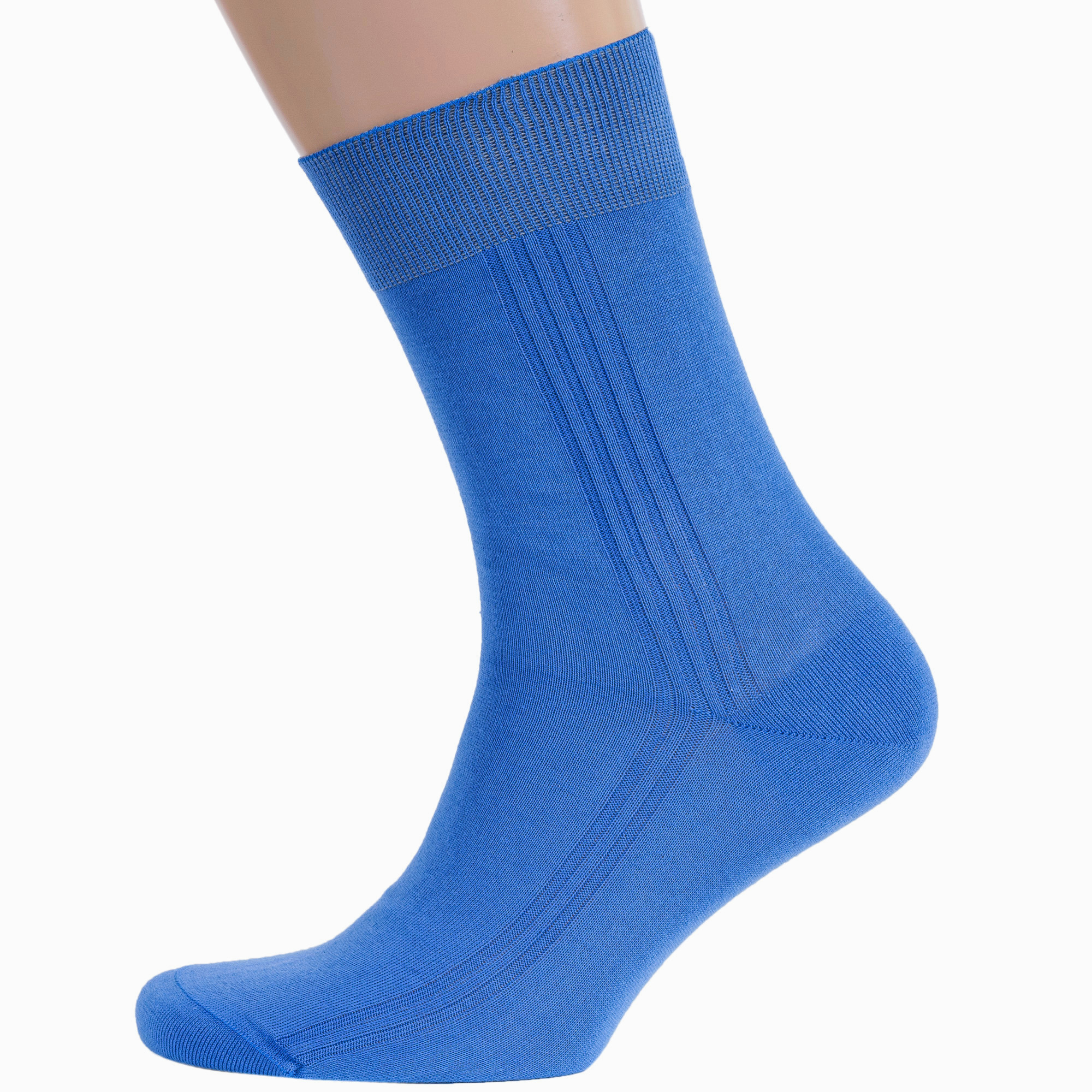 

Носки мужские Rusocks М3-11001 голубые 27, М3-11001