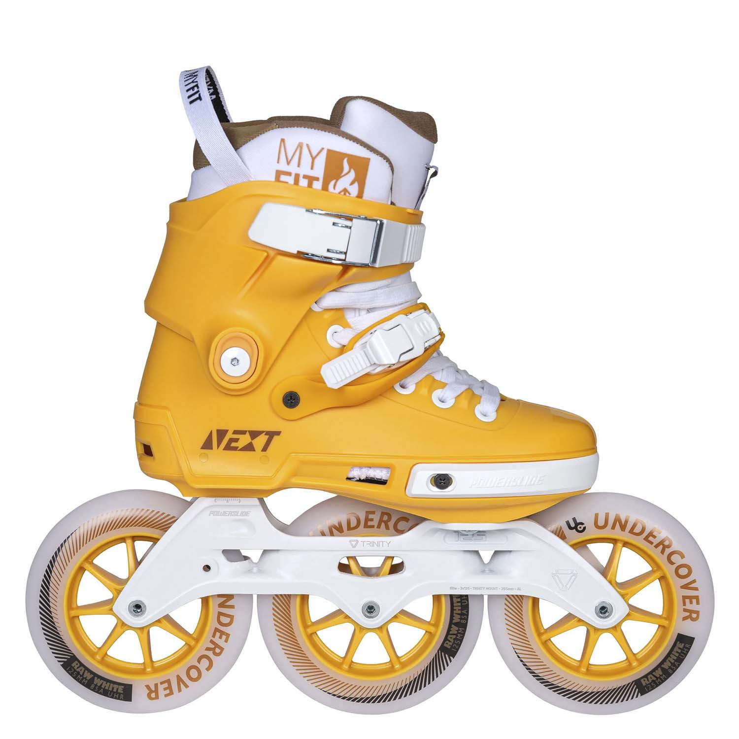 

Роликовые Коньки Powerslide Next Mustard 125 (Eur:42-43) 2024, Next