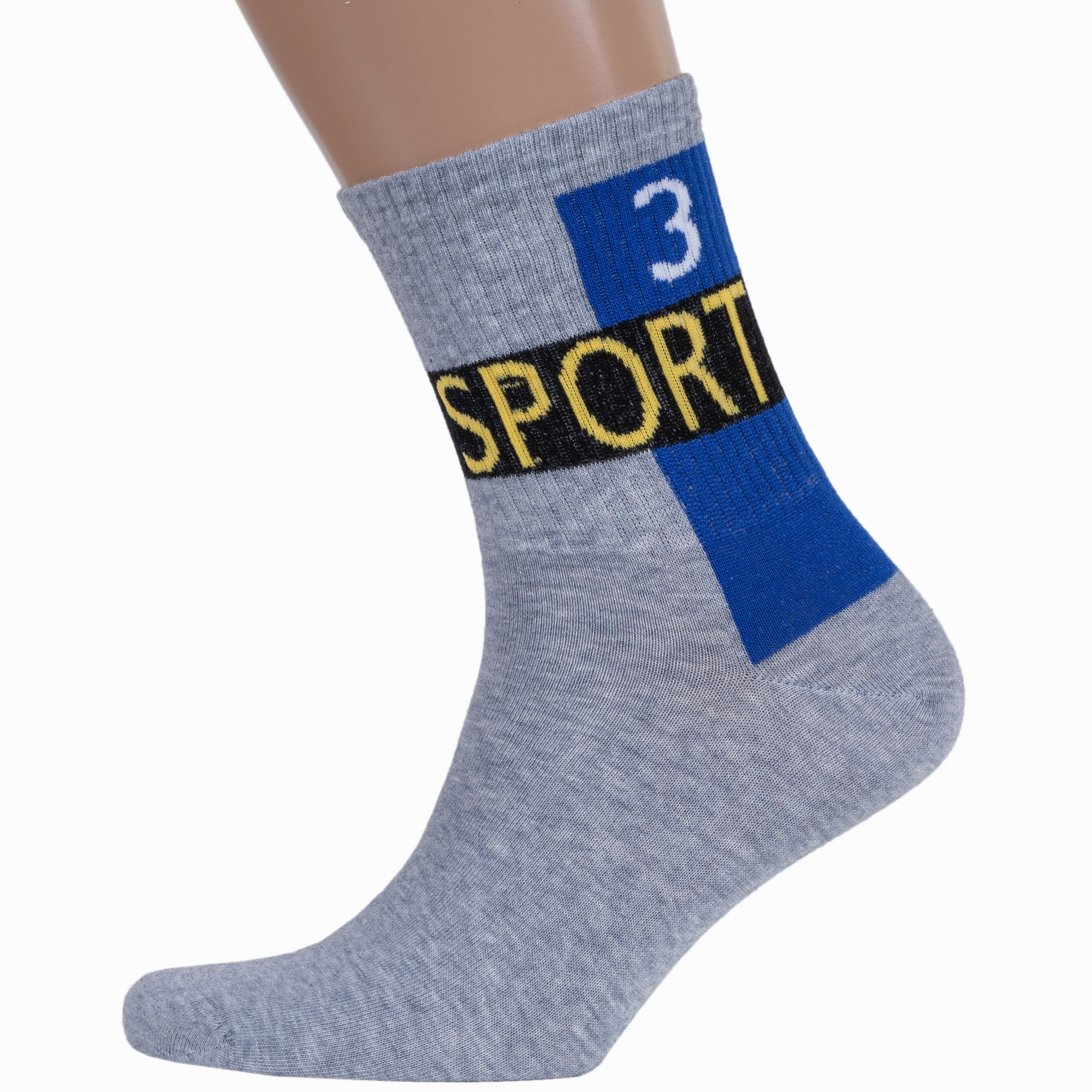 

Носки мужские Rusocks М3-13746 серые 25-27, М3-13746