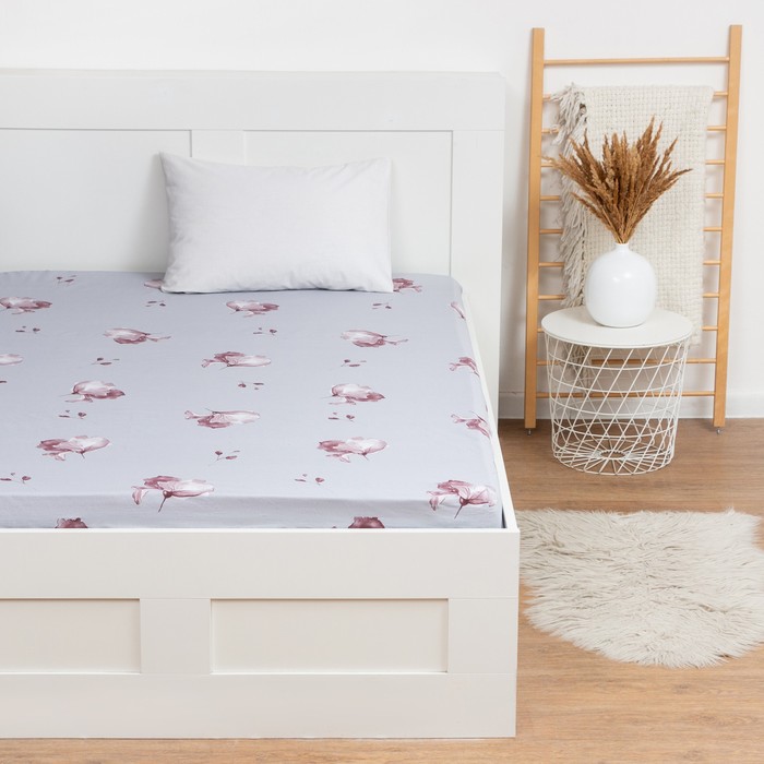 

Простыня LoveLife 140*200*25 см, цв.серый , 100% хлопок, поплин, 125 г/м