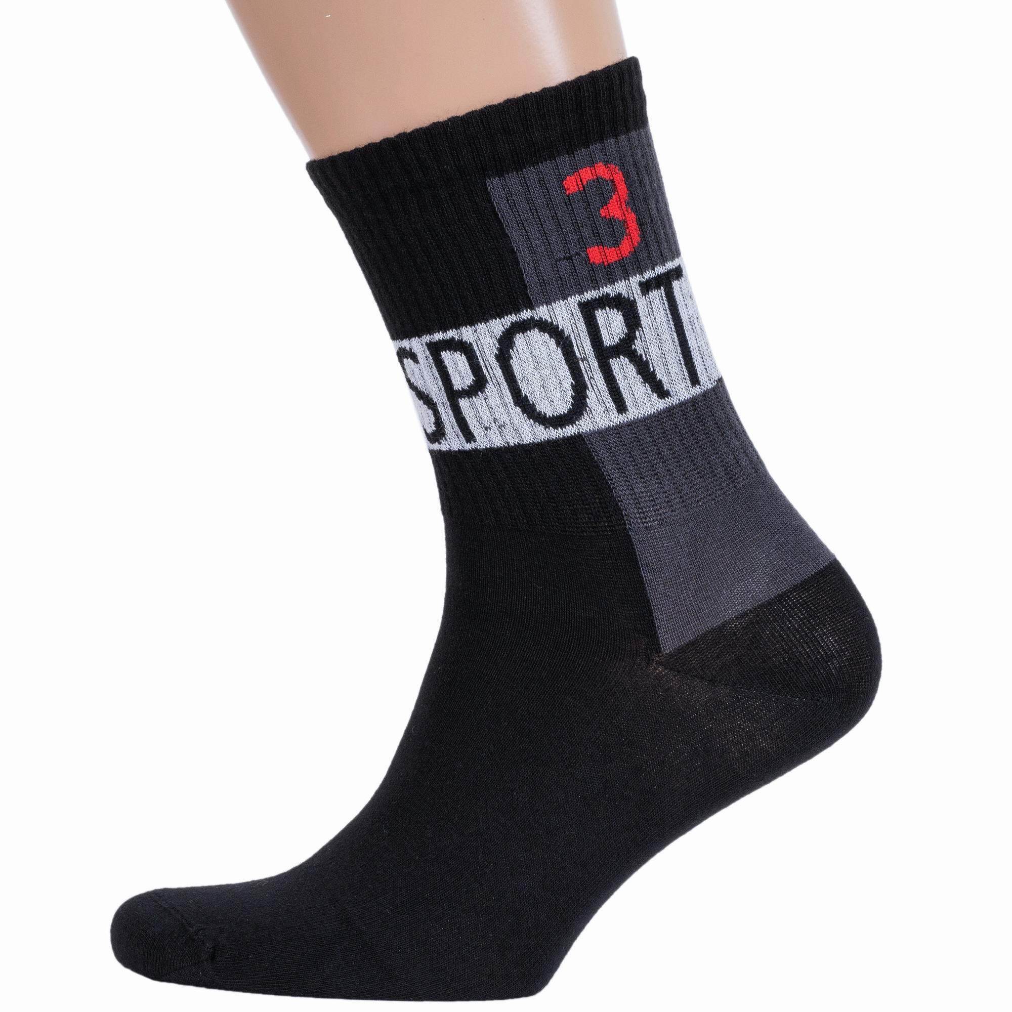 

Носки мужские Rusocks М3-13746 черные 27-29, М3-13746