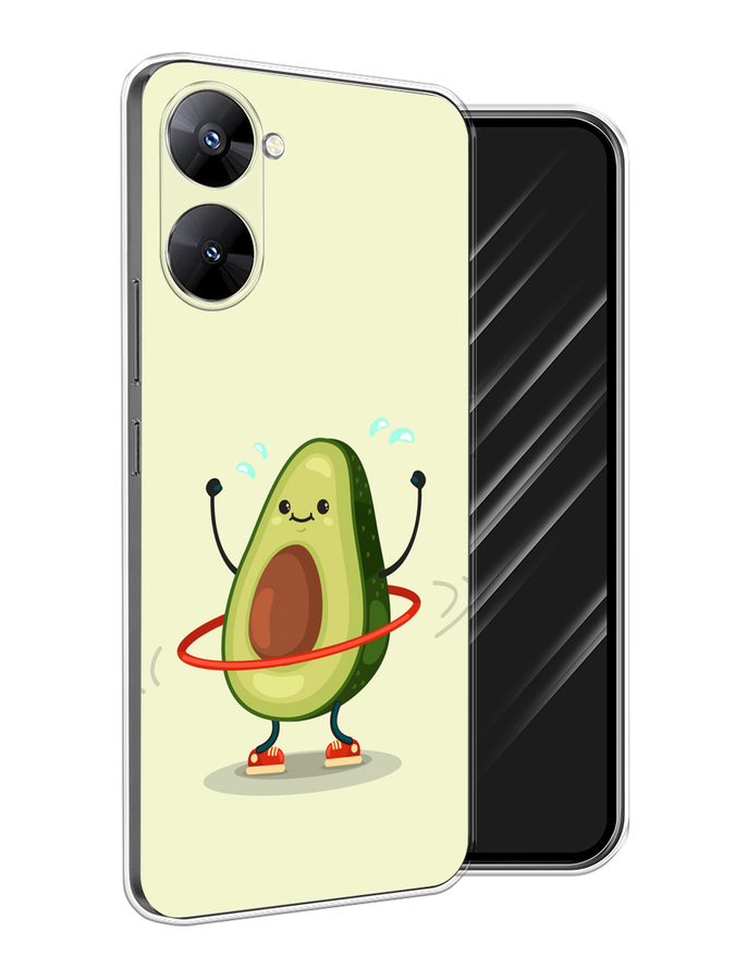 

Чехол Awog на Realme V30 5G/V30T 5G "Авокадо с обручем", Бежевый, 2513550-10