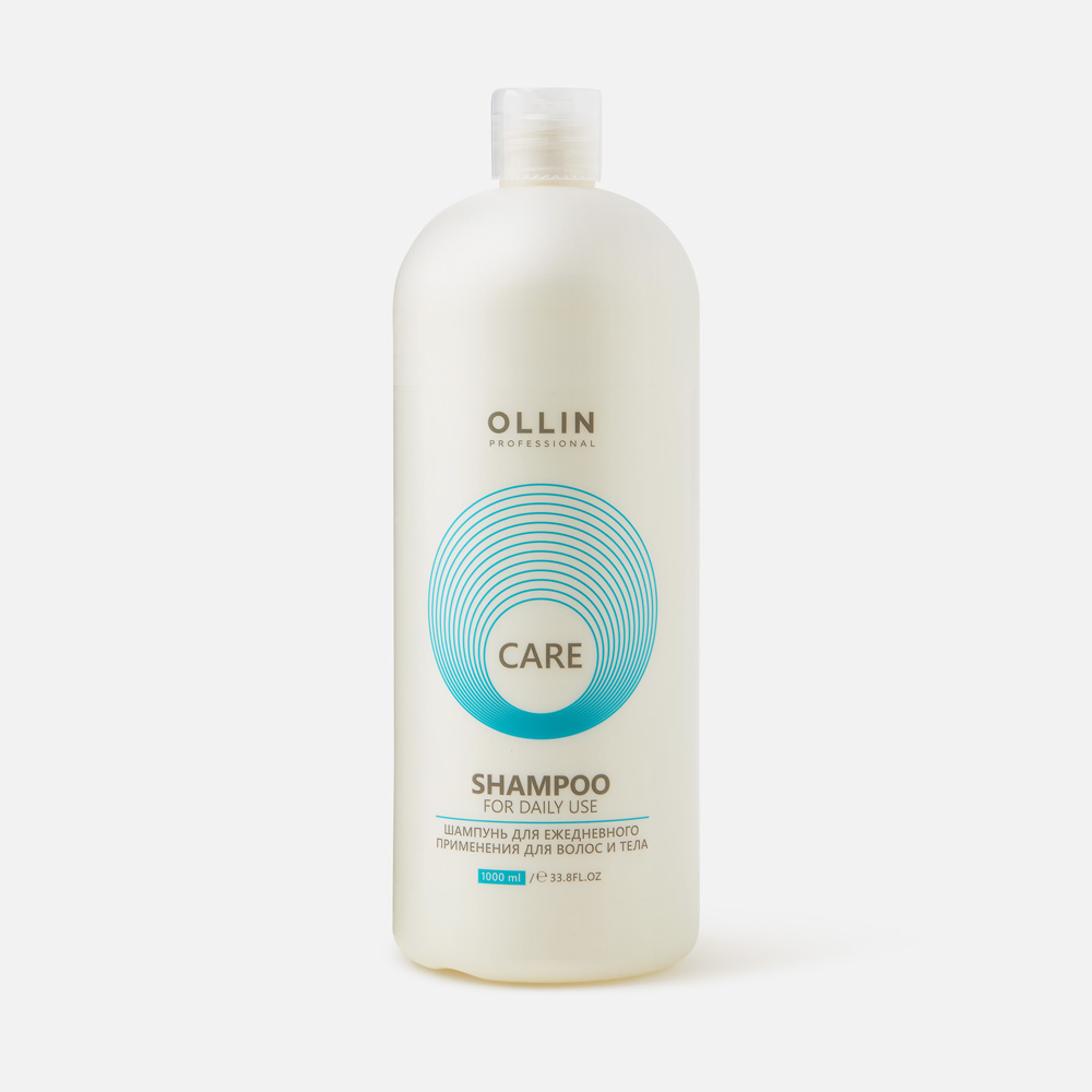 

Шампунь Ollin Professional - для ежедневного применения для волос и тела, 1000 мл