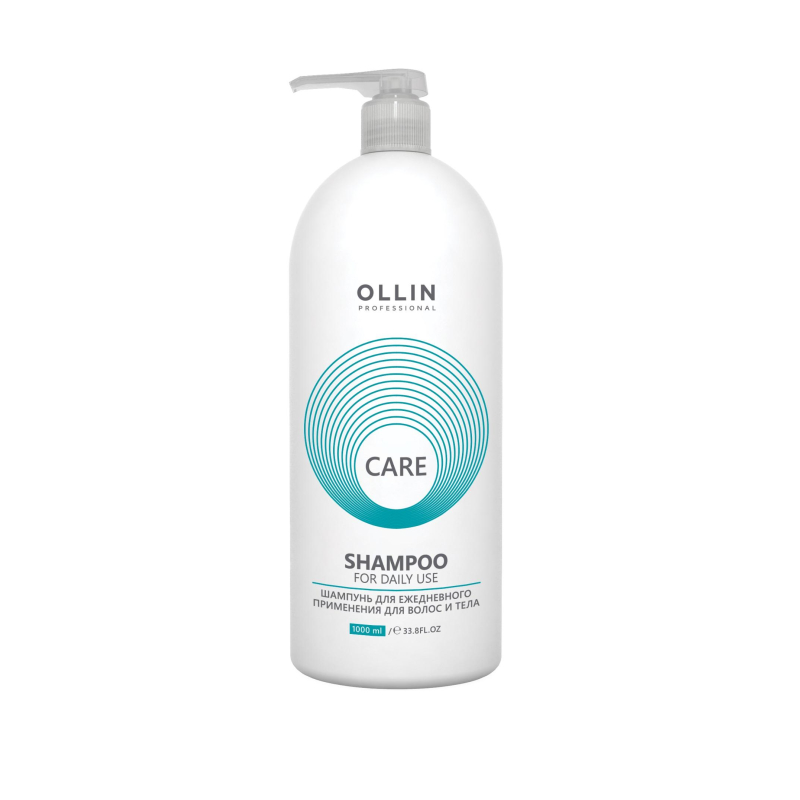Купить Шампунь Ollin Professional - для ежедневного применения для волос и тела, 1000 мл