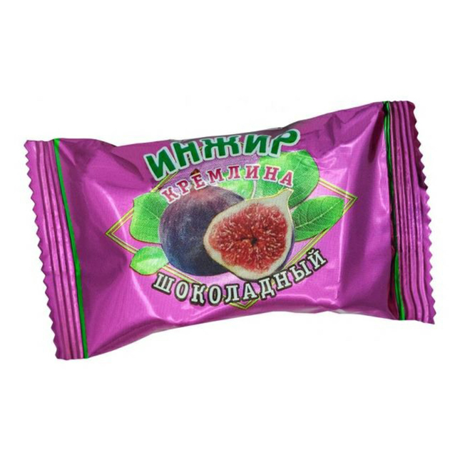 

Конфеты Кремлина Инжир в шоколадной глазури 1 кг