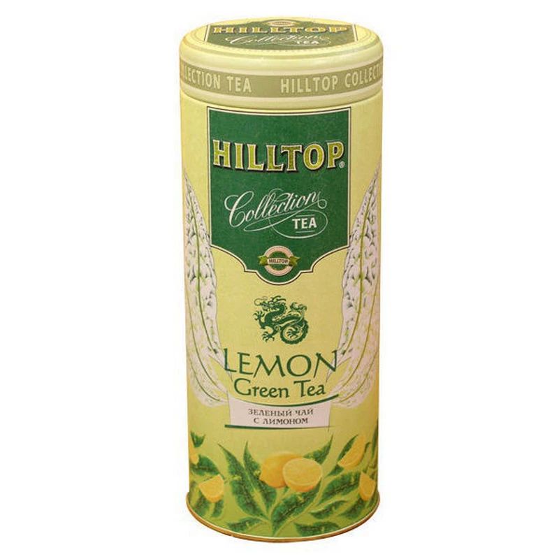 

Чай Hilltop Collection Lemon Green tea, зеленый с добавками, 100 гр