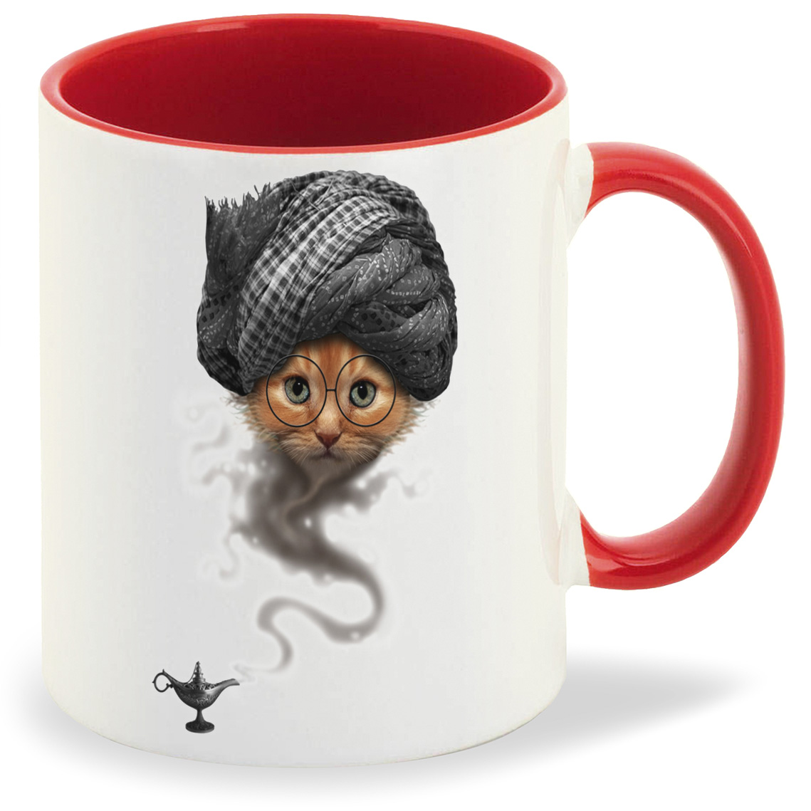 

Кружка CoolPodarok Котёнок джин лампа, Котёнок джин лампа