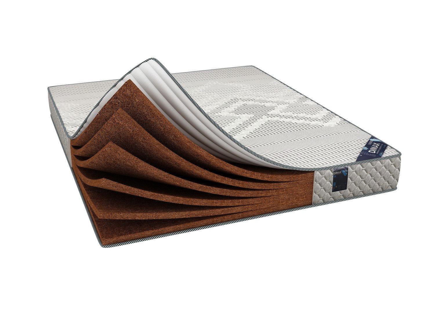 

Матрас DIMAX Онли Хард 120x200, Белый, Онли Хард