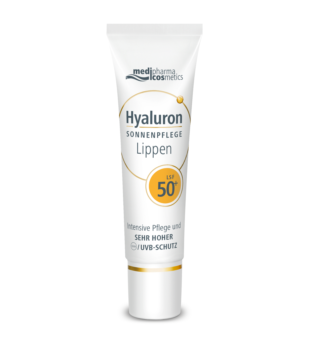 фото Солнцезащитный крем для губ medipharma cosmetics hyaluron, spf 50+, 7 мл