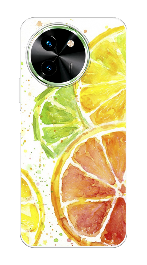 

Чехол на Vivo T3x/Y38 5G "Цитрусовые", Белый;желтый;красный;зеленый, 2610750-1