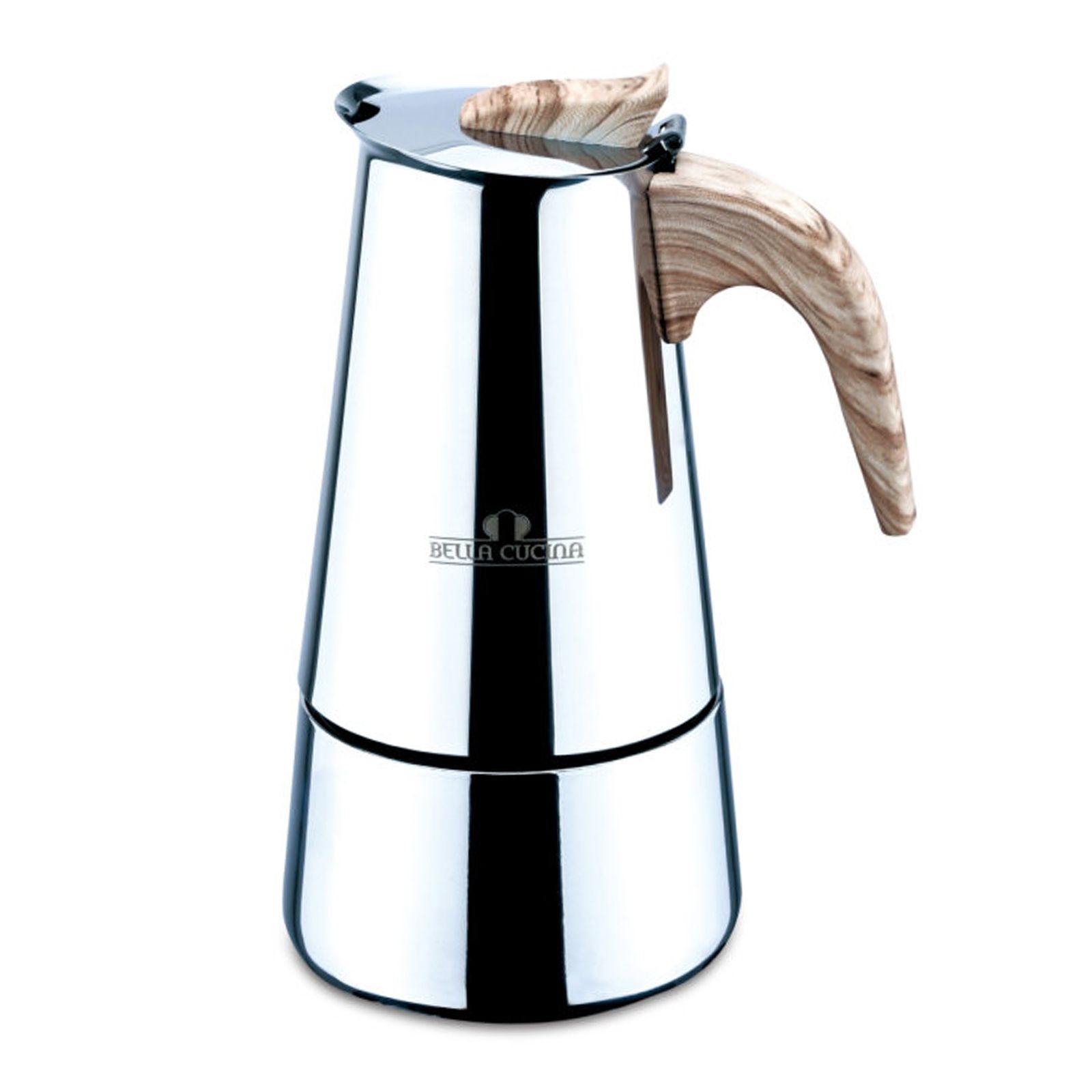 

Кофеварка гейзерная Bella Cucina bel001 на 6 чашек, газовая, 99904751