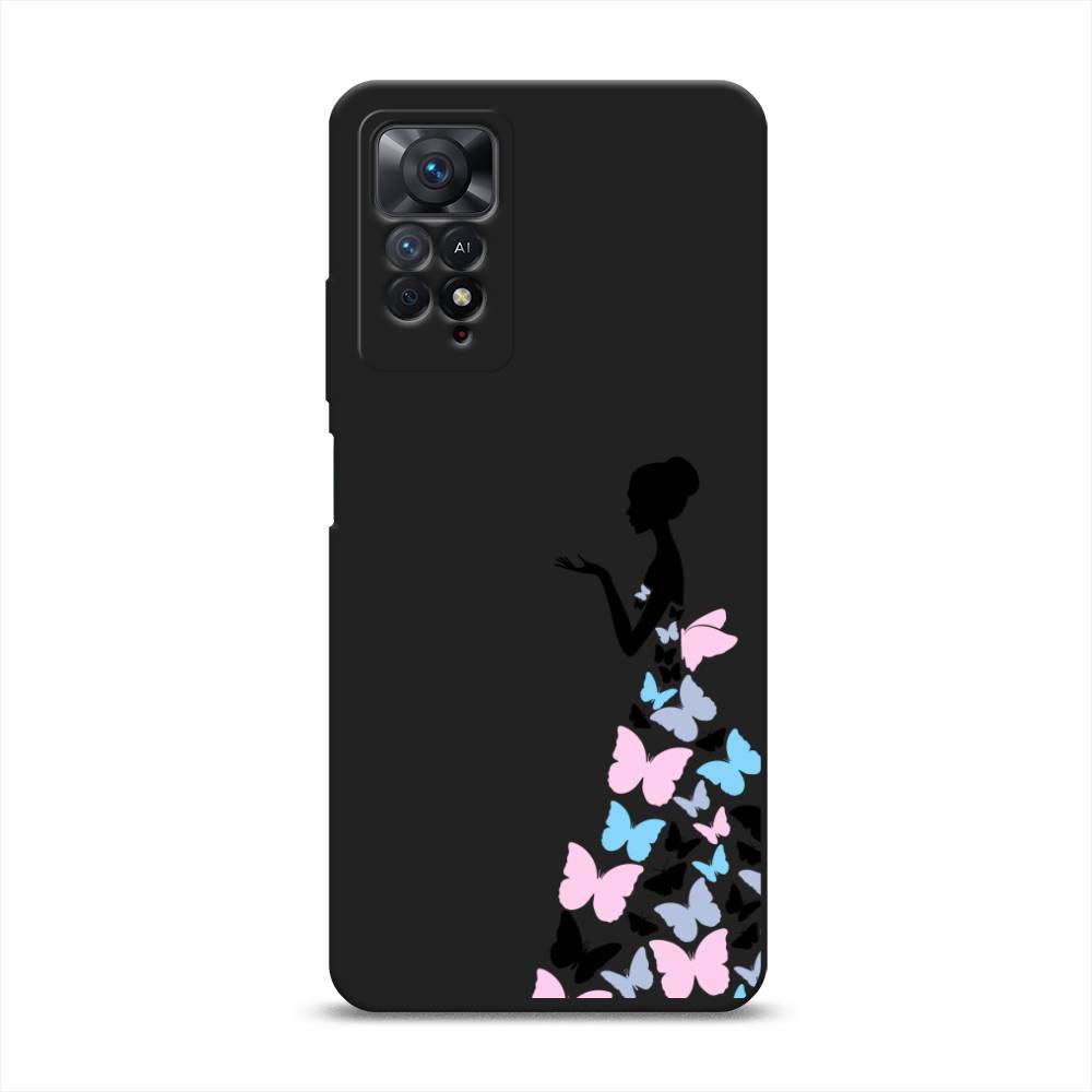 

Чехол Awog на Xiaomi Redmi Note 11 Pro/11 Pro 5G/11E Pro "Платье из бабочек", Белый;розовый, 314852-1