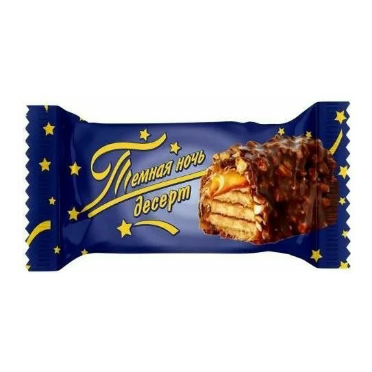 

Конфеты вафельные Невский Кондитер Темная ночь десерт с карамелью