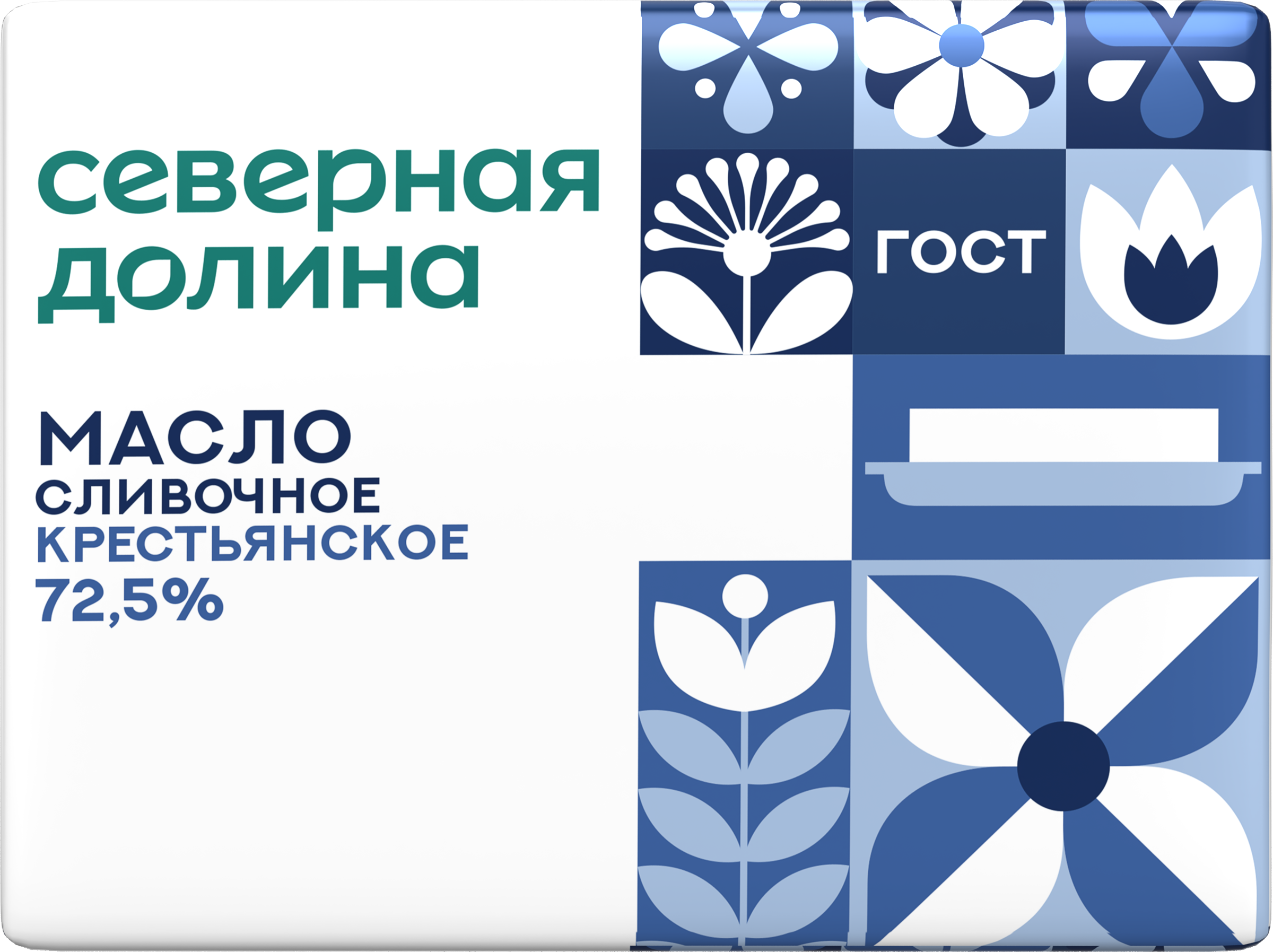 Сливочное масло Шахунские молочные продукты Крестьянское 72,5% 180 г бзмж