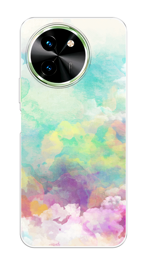 

Чехол на Vivo T3x/Y38 5G "Воздушное небо", Белый;голубой;розовый;желтый, 2610750-1