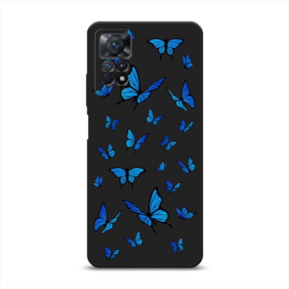 

Чехол Awog на Xiaomi Redmi Note 11 Pro/11 Pro 5G/11E Pro "Синие бабочки", Синий;белый, 314852-1