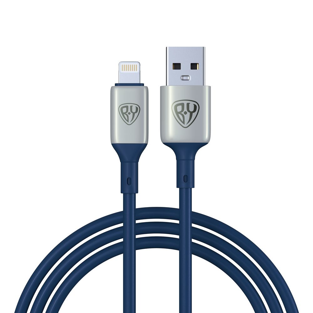 Кабель BY Space Cable Pro Lightning - USB 1 м, синий