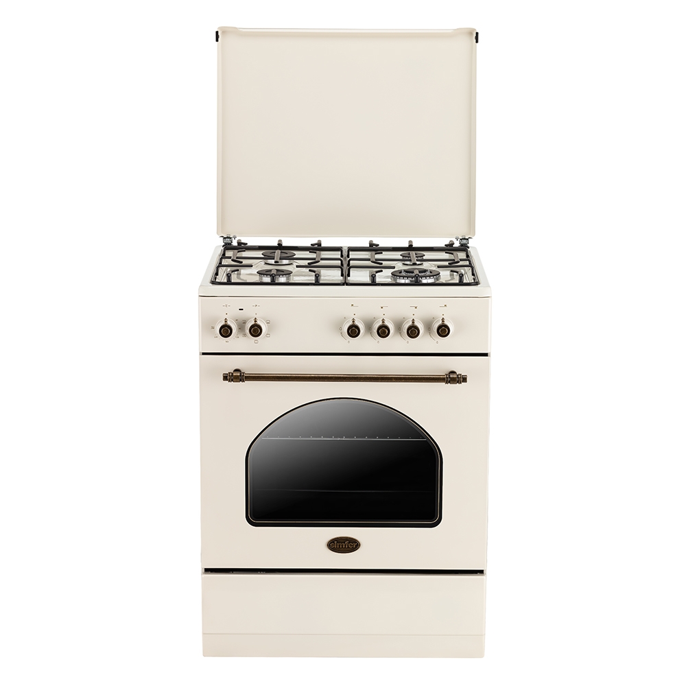 Комбинированная плита Simfer F65MO45002 бежевая