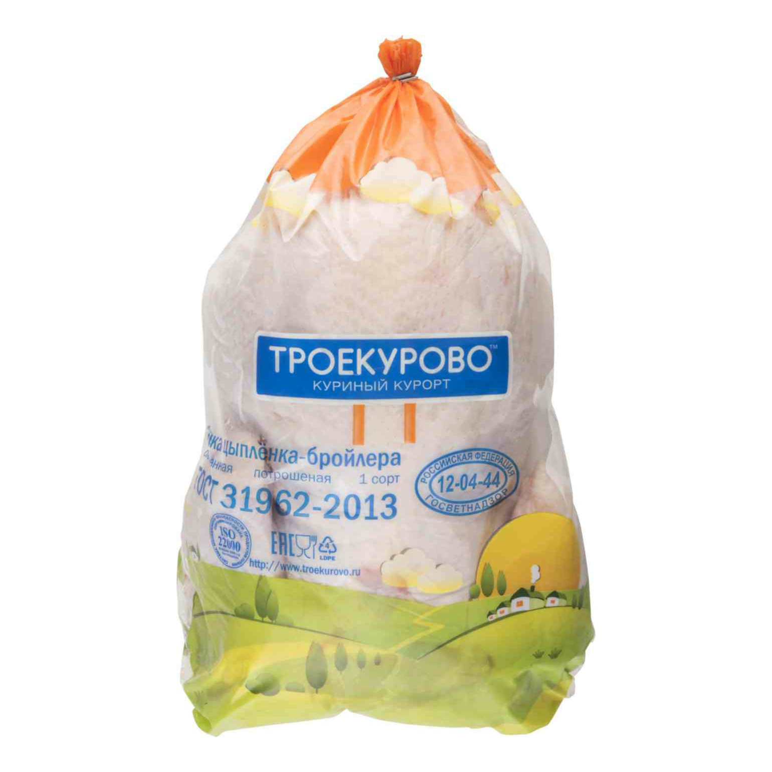

Тушка цыпленка-бройлера Троекурово охлажденная +-1,5 кг
