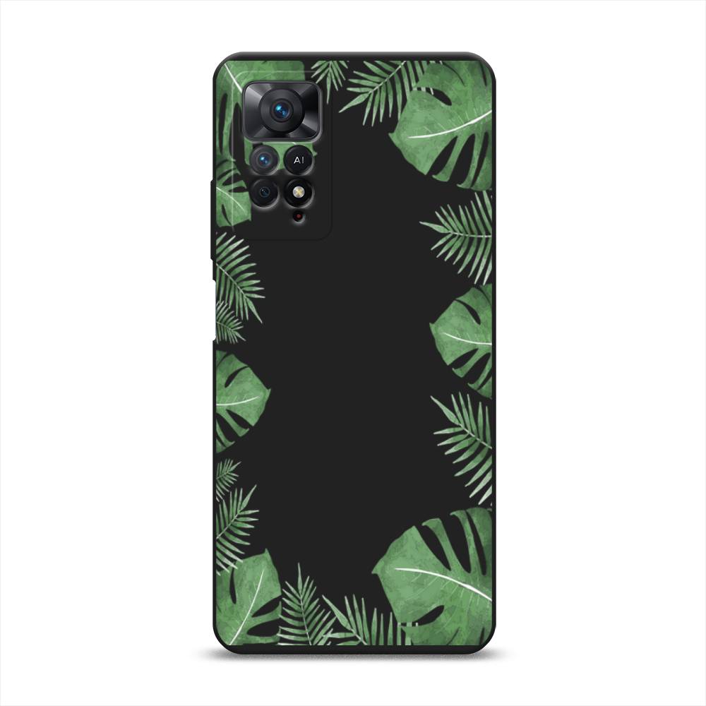 

Чехол Awog на Xiaomi Redmi Note 11 Pro/11 Pro 5G/11E Pro "Листья папоротника рамка", Зеленый, 314852-1