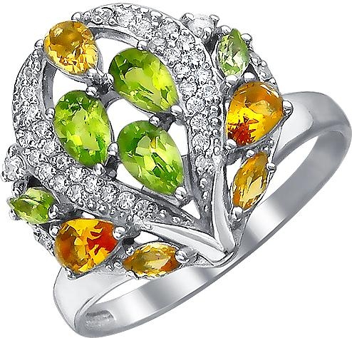 

Кольцо женское Ювелирные традиции Т19К354150М2 р.18.5, Т19К354150М2