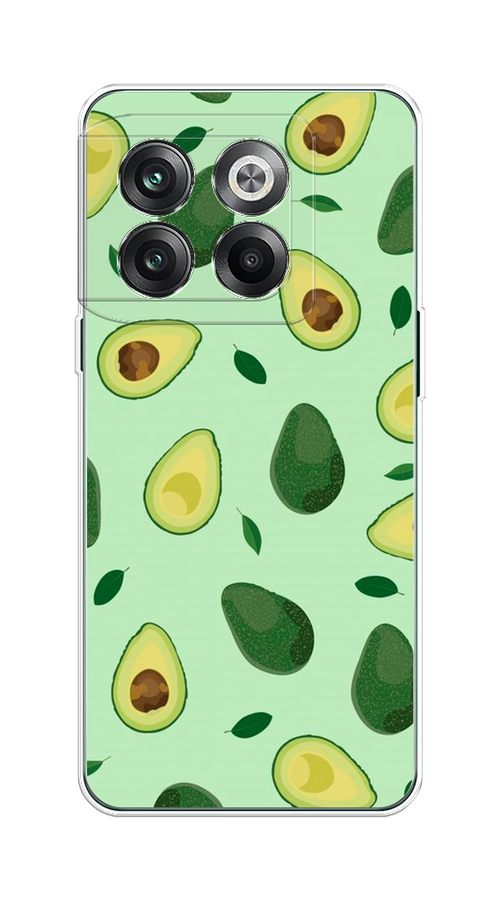 

Чехол на OnePlus Ace Pro "Blue avocado", Коричневый;зеленый, 153350-1