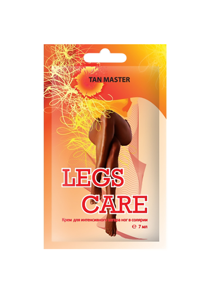 фото Крем для загара в солярии tan master legs care 7 мл