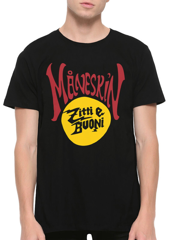 фото Футболка мужская dreamshirts maneskin - манескин черная m