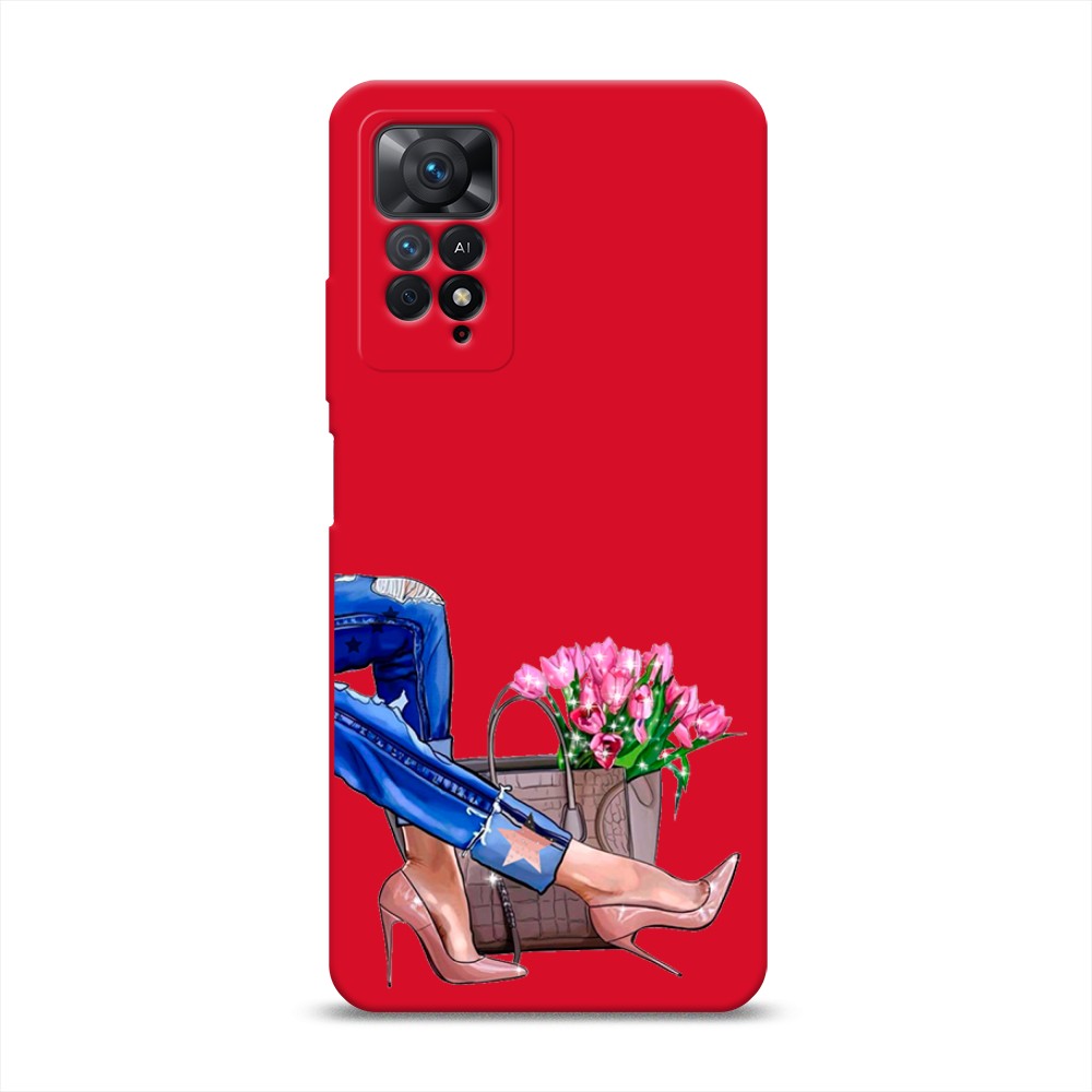 

Чехол Awog на Xiaomi Redmi Note 11 Pro/11 Pro 5G/11E Pro "Каблучки", Синий, 314853-1