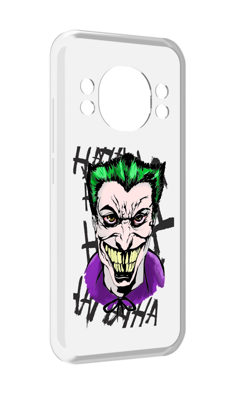 

Чехол MyPads Джокер-крейзи для Doogee S98 / S98 Pro, Прозрачный, Tocco