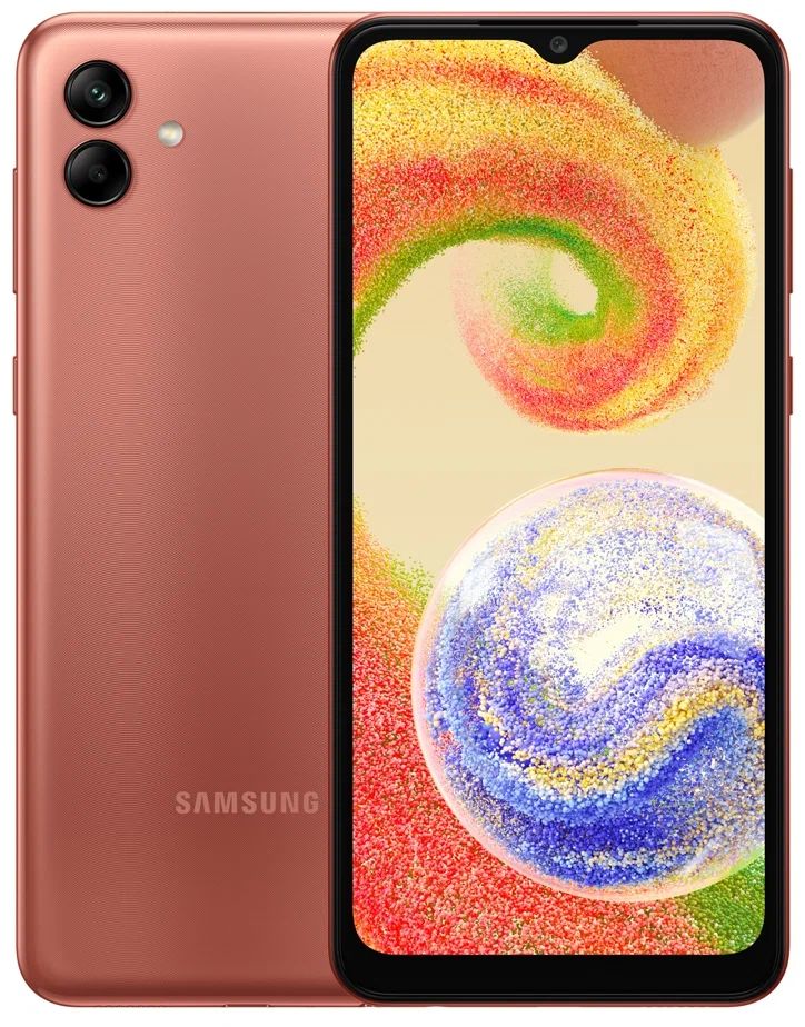 

Смартфон Samsung Galaxy A04 3/32GB Copper (SM-A045F), Galaxy A04 3/32GB Copper (SM-A045F)