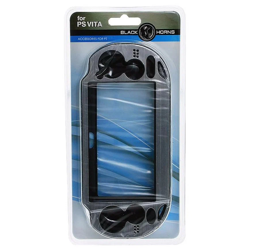 Чехол для PS Vita Black Horns алюминиевый BH-PSV0201R серебро
