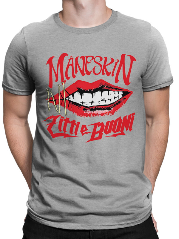 фото Футболка мужская dreamshirts рок группа манескин серая m