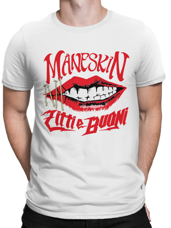 

Футболка мужская Dream Shirts Рок Группа Манескин белая S, Рок Группа Манескин
