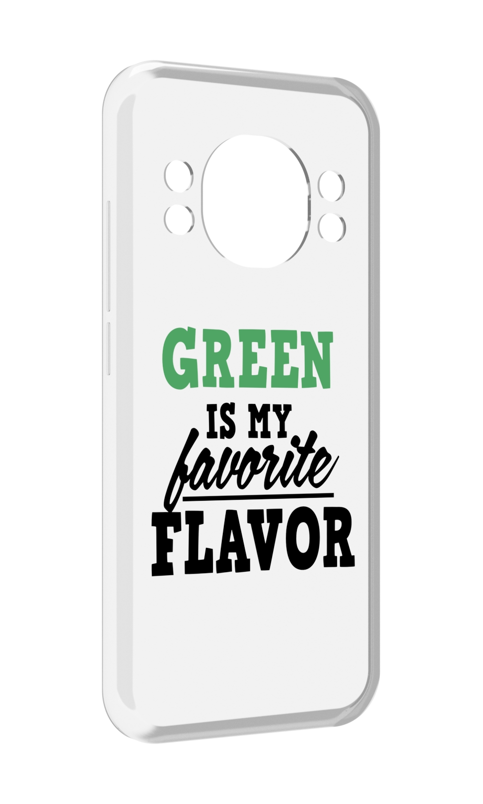 

Чехол MyPads Зеленый-фаворит для Doogee S98 / S98 Pro, Прозрачный, Tocco