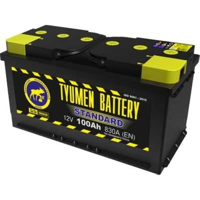 фото Tyumen battery 6ct-100l1 акб 100 а/ч п.п. тюмень ток 830 352 х 175 х 192